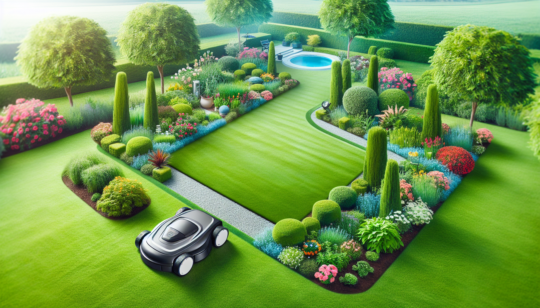 découvrez la robot tondeuse 600 m2, la solution idéale pour entretenir votre jardin sans effort et obtenir un résultat impeccable.